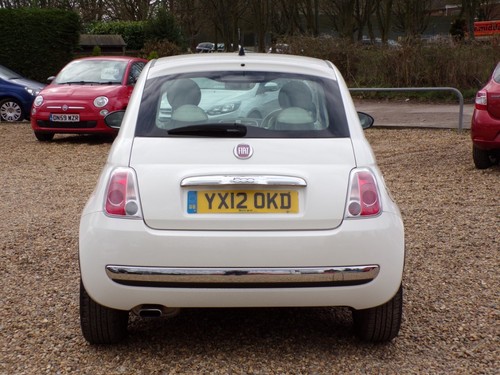 Used 2012 Fiat 500 1.2L LOUNGE on Finance in North Walsham 