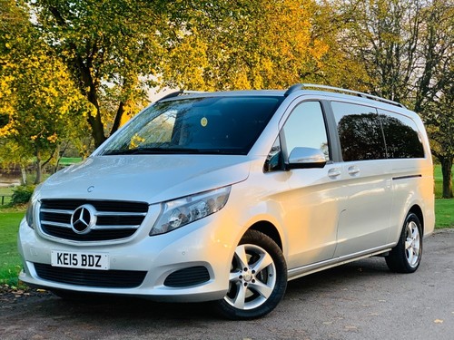 Used 15 Mercedes Benz V Class Ke15bdz 2 2l Bluetec Se G Tronic Xlwb Eu6 S S 5dr 8 Sea On Finance In Broxbourne 476 Per Month No Deposit